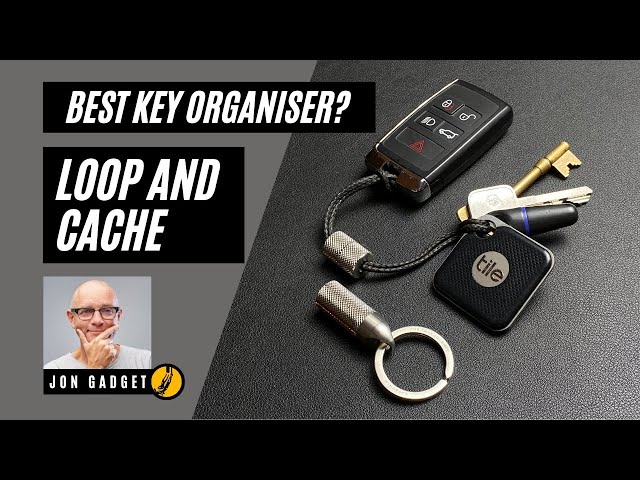 Best EDC Key Organiser - Wingback Key Loop and Cache