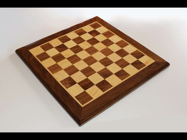 Making a Walnut and Maple Chess Board Tutorial