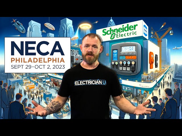 Exploring Innovations at NECA 2023: Schneider Electric's Cutting-Edge Electrical Solutions