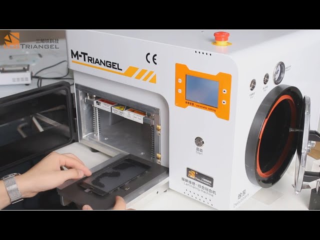 How To Use MT-103 LCD Laminating & Bubble Remover Machine To Replace iPhone Screen