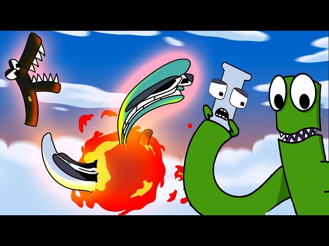 RAINBOW FRIENDS vs. ALPHABET LORE! *NEW* Animation Cartoon (Gavin's Reaction)