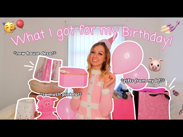 WHAT I GOT FOR MY BIRTHDAY!!🥳🎉💅🏻🛼 *birthday haul 2022!*🎂 | Rhia Official♡