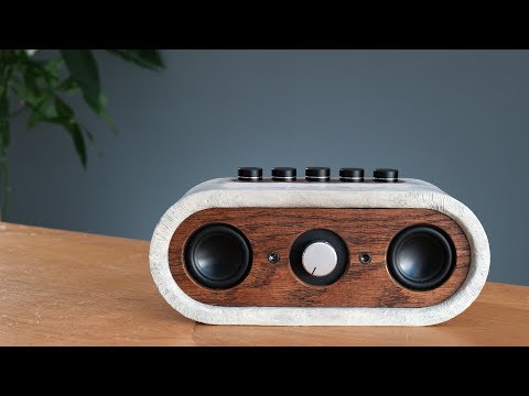 Build your own Concrete Bluetooth Speaker (how-to)
