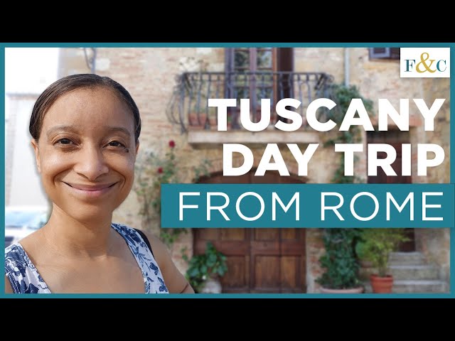 Tuscany Day Trip from Rome! | Castles, Wine, Organic Farm Lunch, & Small Towns | Frolic & Courage