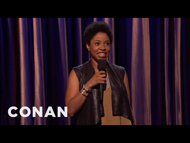 Marina Franklin On Dating Younger Men | CONAN on TBS