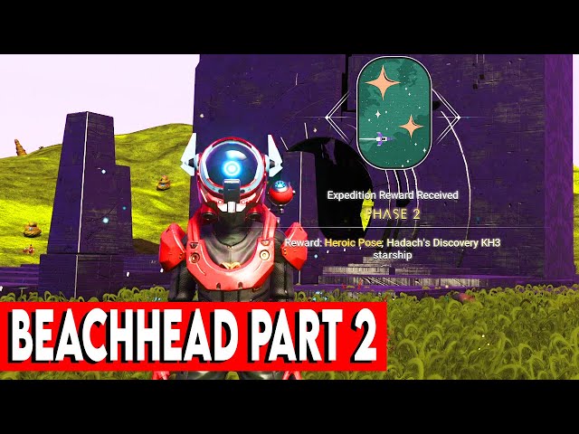 Crashed Ships! No Man's Sky Expeditions Gameplay Beachhead Part 2
