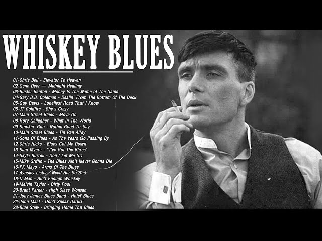 Best Relaxing Whiskey Jazz Blues Music | Best Of Slow Blues /Rock Ballads Songs  | Modern Blues