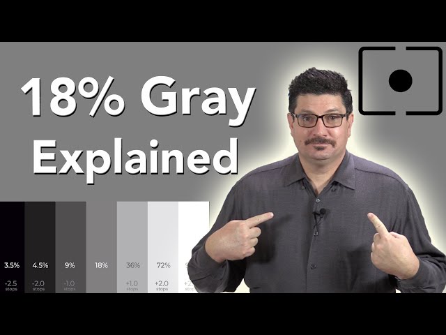 18% Gray Cards Explained | Use Middle & Neutral Gray for White Balance