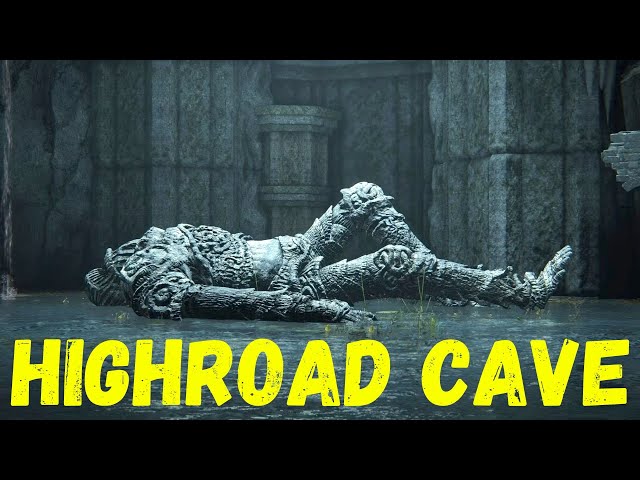 Elden Ring Highroad Cave Location & Walkthrough Guide & Items | Gameplay walkthrough no commentary