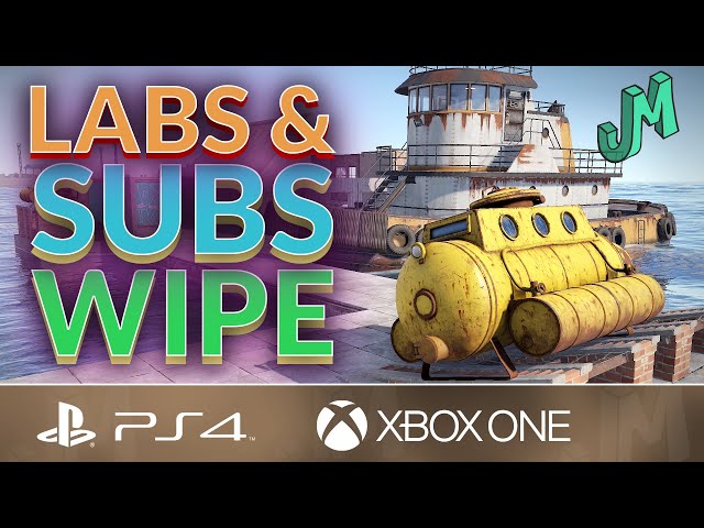 Sea Labs & Submarine Update & Wipes 🛢 Rust Console 🎮 PS4, XBOX