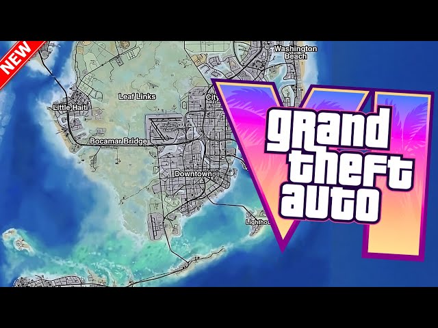 Exploring Around the FULL GTA 6 Map (Map Preview)