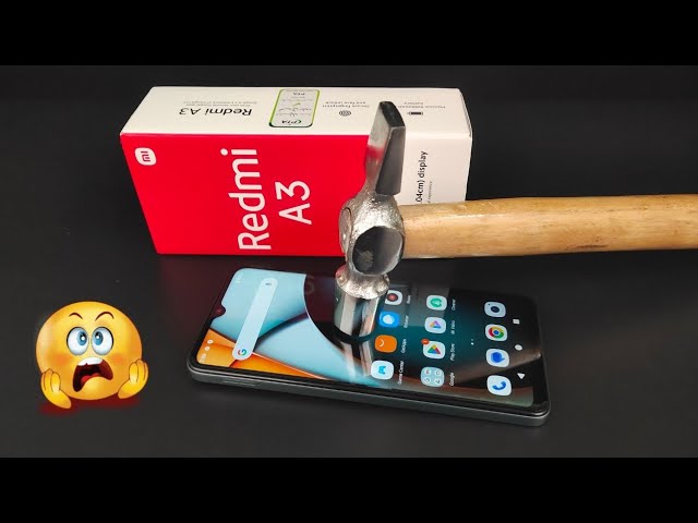 Xiaomi Redmi A3 Gorilla Glass & Screen Scratch Test | Durability Test |