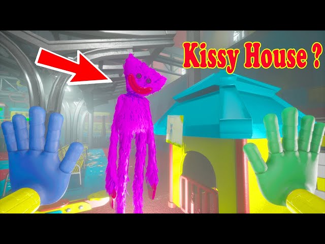 Found SECRET Kissy Miss HOUSE! What Kissy Hide Inside It ??? - Poppy Playtime Chapter 2 OutWitt Mod