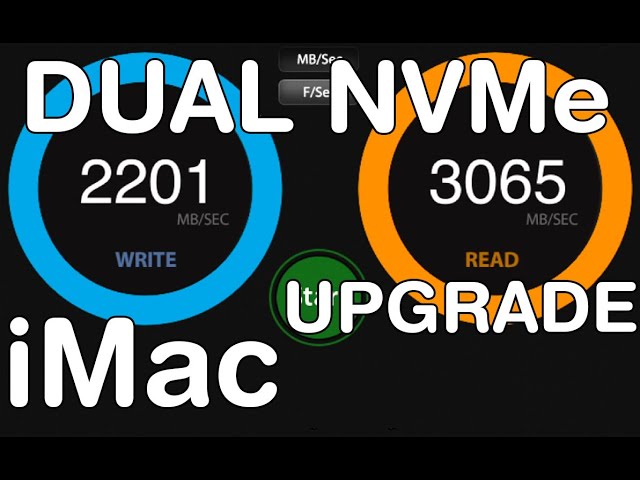 Fastest iMac 2020 on Earth: The World's 1st - iMac Dual NVMe Upgrade