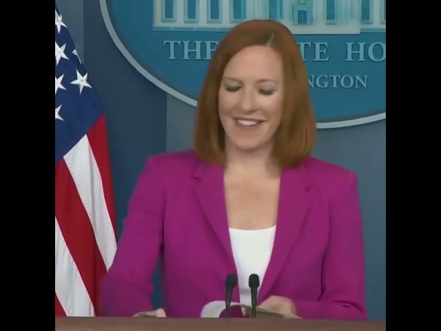 Psaki and WH Press Corp Burst Into Laughter at the "Crime Spree" Engulfing US Cities