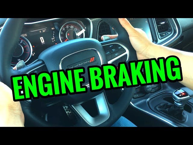 HOW To ENGINE BRAKE Using PADDLE SHIFTERS: Easy TUTORIAL!