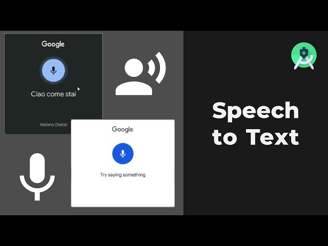 Google Speech/Voice to Text in Android Studio Tutorial (Kotlin)