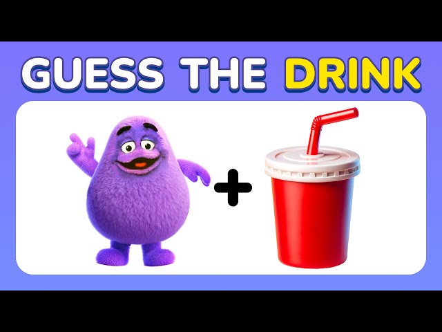 Guess the Drink by Emoji - 38 Emoji Puzzles 🍷🥤🍹