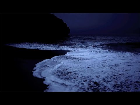 Sleeping With The Waves During The Moon Eclipse, 12 Hours Of Ocean Sounds For Deep Sleep