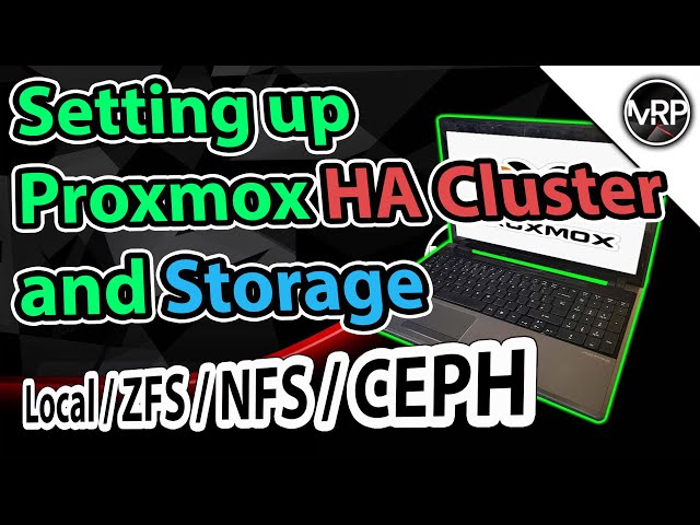 Setting up Proxmox CLUSTER and STORAGE (Local, ZFS, NFS, CEPH) | Proxmox Home Server Series