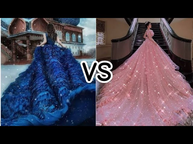 Blue VS Pink choose one subscribe if you like the video #pink #blue