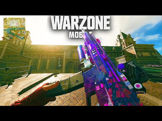 WARZONE MOBILE MAX GRAPHICS 60 FPS GAMEPLAY
