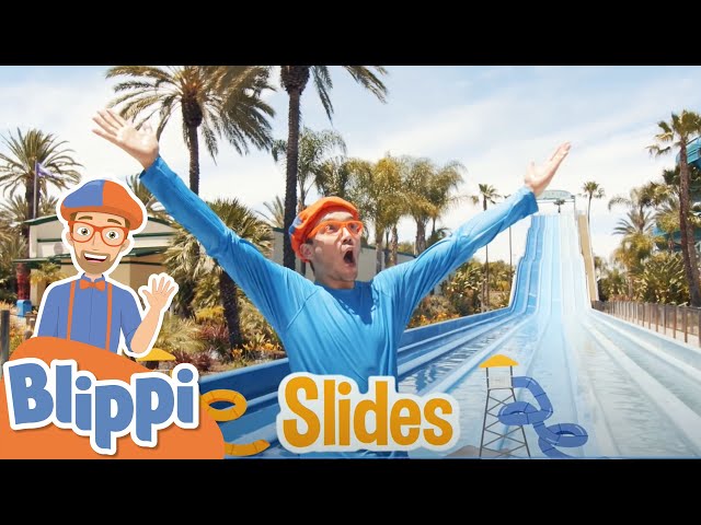 Blippi Visits Soak City Water Park | Educational Videos For Kids
