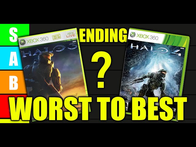 Ranking every Halo Game by it's Ending (Worst to Best)