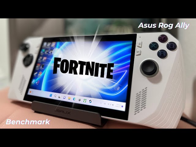Fortnite on the Asus ROG Ally is kind of nuts actually