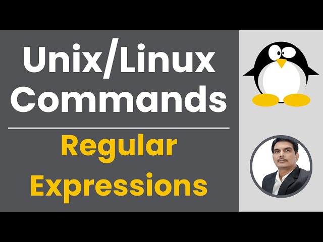 Part 10 - Unix/Linux for Testers | Regular Expressions