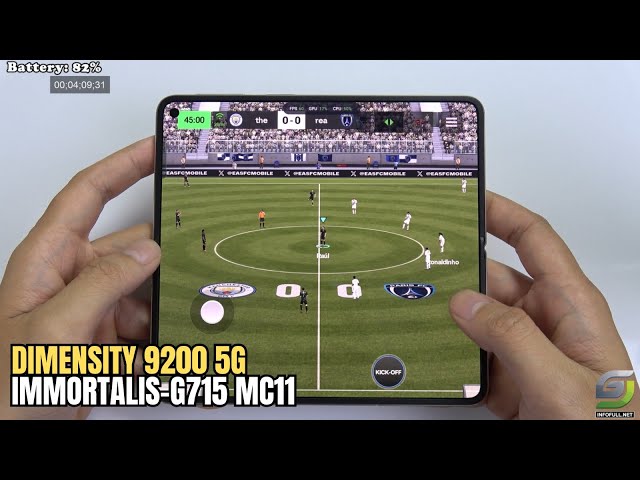 Oppo Find N3 test game EA SPORTS FC MOBILE 24