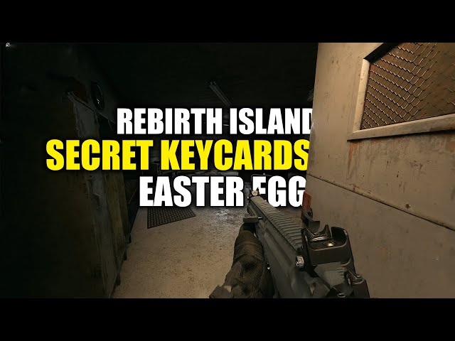 Warzone Rebirth Island - All Secret Keycards Easter Egg (Forgotten, Perseus, Vikhor's Keycard)