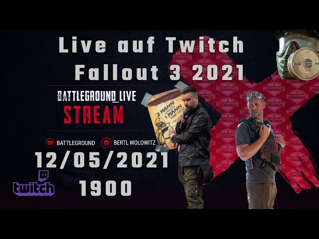 Bertl streamt !  Magfed Paintball LARP Fallout - Paintball Total