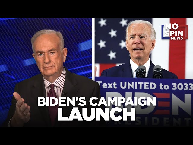 Bill O'Reilly Analyzes Joe Biden's Initial Strategies as He Launches His Reelection Campaign