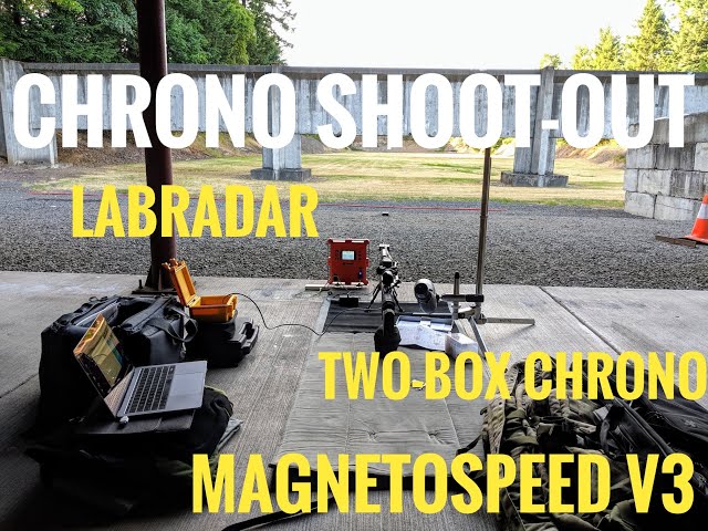 Chrono Shoot-out: MagnetoSpeed vs LabRadar vs Two-Box [COMING SOON]
