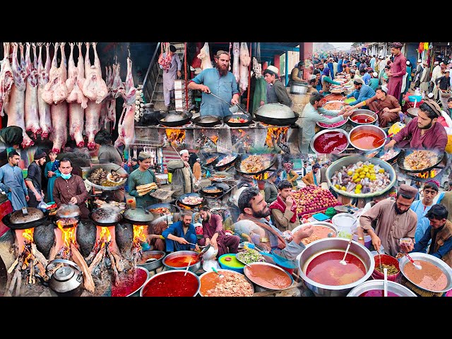 Amazing Traditional Street food 2024 | Most Popular street food of Afghanistan