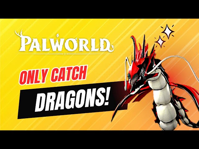 Can You Beat Palworld Using ONLY DRAGON Types?