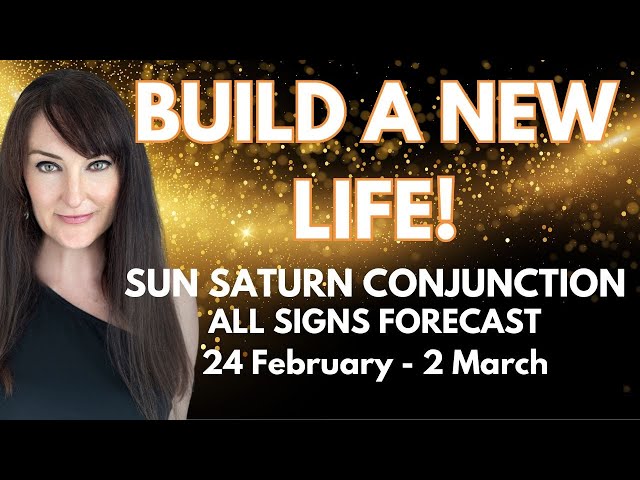 HOROSCOPE READINGS FOR ALL ZODIAC SIGNS - Sun conjunct Saturn starts a new cycle!
