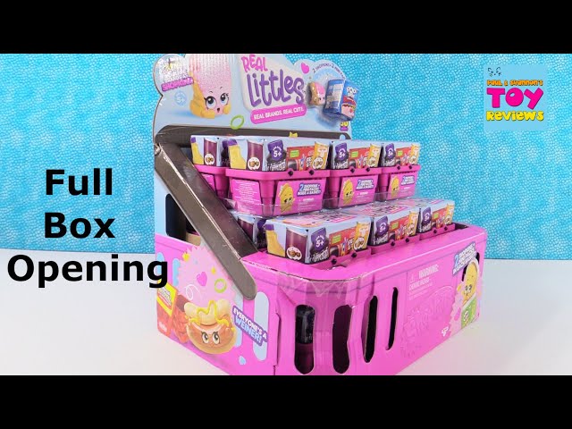 Shopkins Real Littles Full Case 2 Pack Blind Bag Opening Toy Review | PSToyReviews