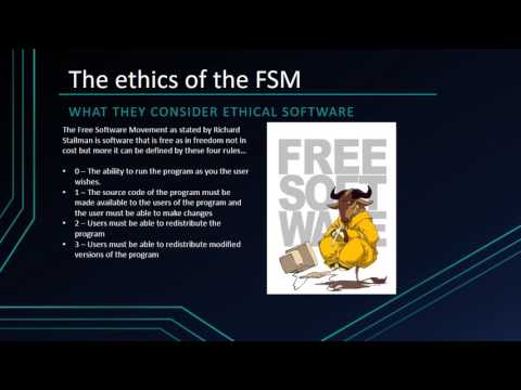 The Free Software Movement