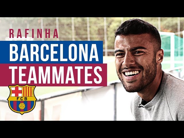 Rafinha | "Pique is the best penalty taker!" | Barcelona teammates