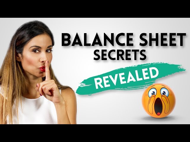 How the Balance Sheet Works | Understand the Statement of Financial Position