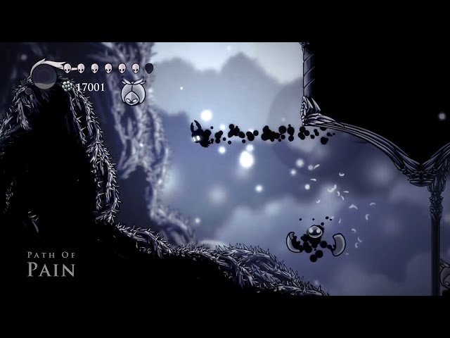 Hollow Knight - Path of Pain Speedrun Practice (Room 1) - Almost fast enough [PS4 Pro]