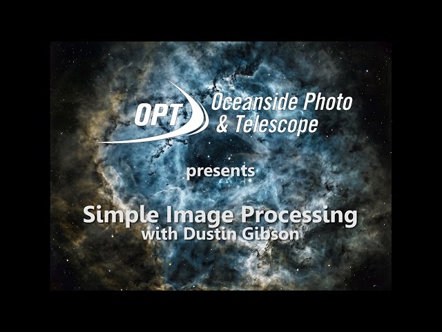 Simple Image Processing with Dustin Gibson- OPT