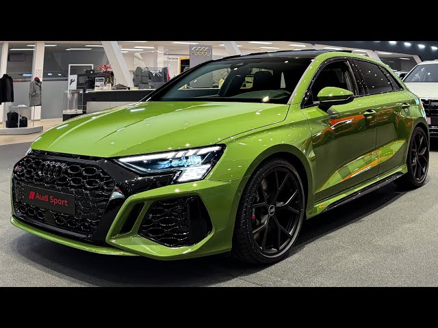 2024 Audi RS3 Sportback (400hp) - Interior and Exterior in Audi Exclusive Paintwork
