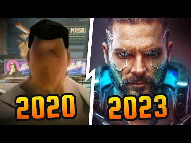 Evolution of Cyberpunk 2077 (Animation)