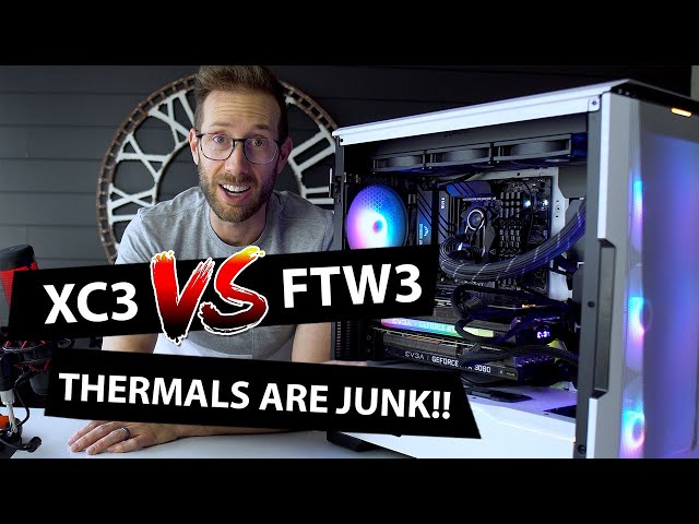 EVGA 3080 XC3 vs FTW3 - worst thermals I've ever seen...