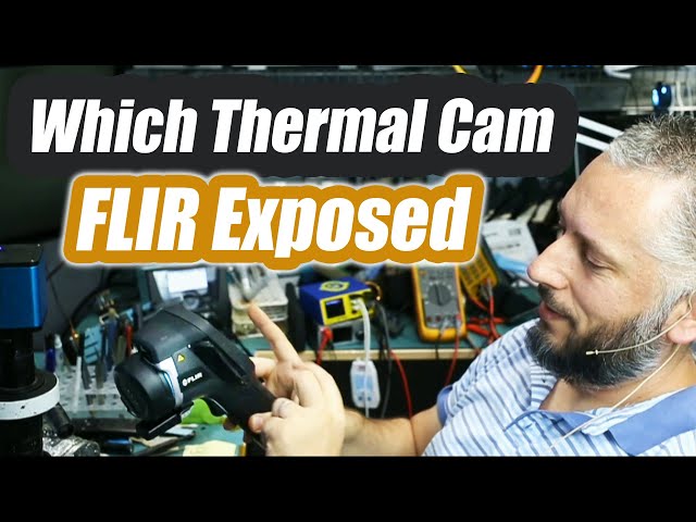 Which thermal camera to buy. FLIR bad practices & their ridiculous non standard RCA cable