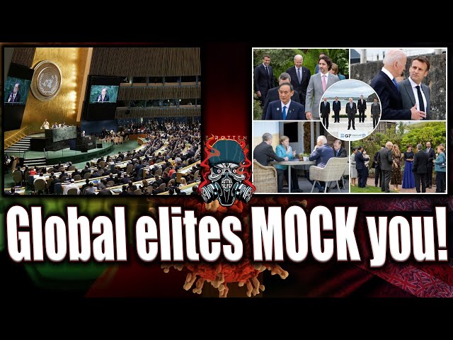 Global Elites Mock you WAKE UP