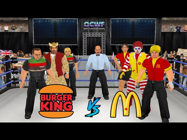 OCWF S0618  McDonald's VS Burger King